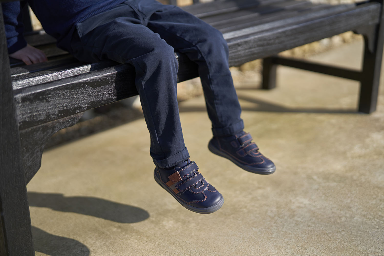 Boy on Bench